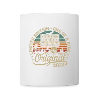 Jahrgang 2012 Geburtstagsgeschenk 2012 Retro 2012 - Tasse - Weiß - Vorne