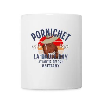 Glamouröses Pornichet - Tasse - Weiß - Vorne