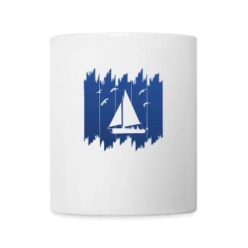 Segeln - Tasse - Weiß - Vorne