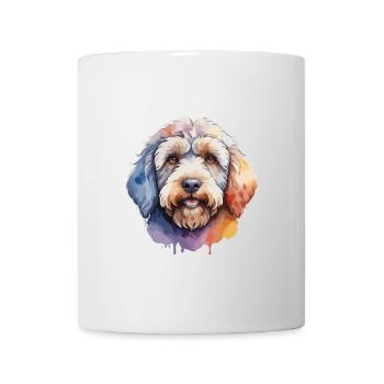 Labradoodle Dog Cute Colorful - Mug - white - Front