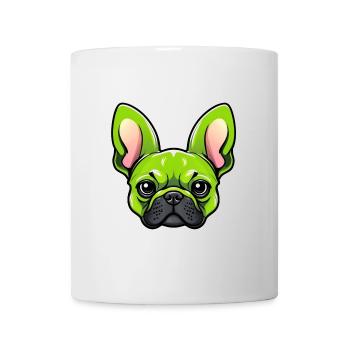 Cartoon Comic Cool Mascot Dog - Mug - white - Front