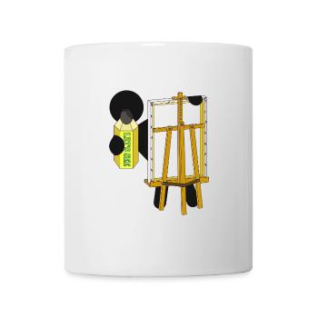 MAL SEHEN - Tasse - Weiß - Vorne