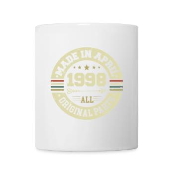 Birthday april 1998 - 27th birthday gift - Mug - white - Front