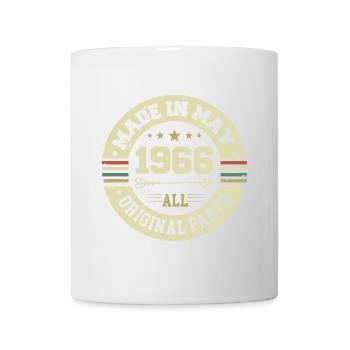 Mai 1966 Anniversaire Mai 1966 Anniversaire Mai 1966 - Mug blanc - blanc - Devant