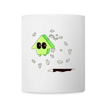 AUFWÄRTS GEHEN - Tasse - Weiß - Vorne