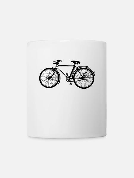 Herrenfahrrad Fahrrad MIFA - Tasse - Weiß