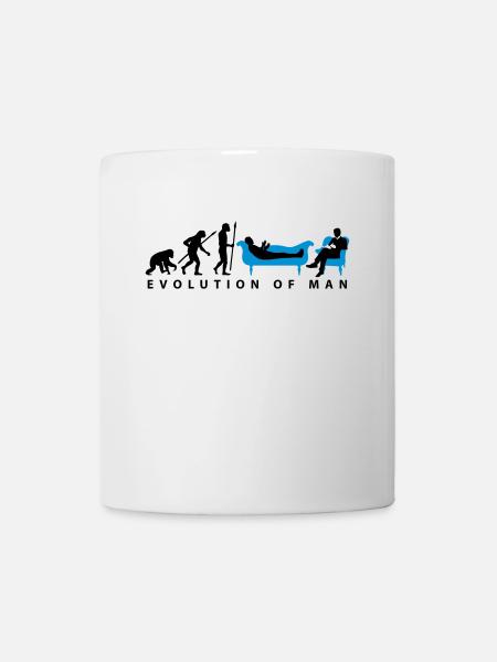 evolution_therapeut_psychologe_11_2016_a - Tasse - Weiß