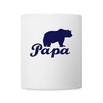 papa Bär - Tasse - Weiß - Vorne