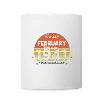 83 Years Old Made In 1941 Vintage February 1941 - Mug - white - Front