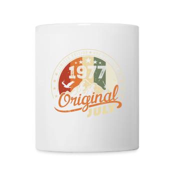 1977 July 1977 Shirt Birthday 1977 Gift - Mug - white - Front