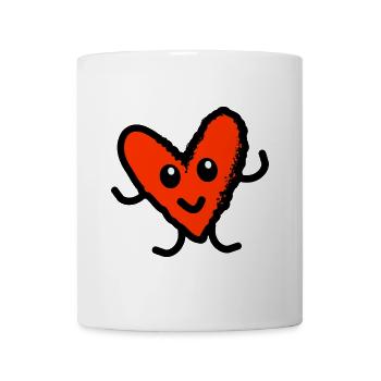LIEBE. PAAR. GERADE VERHEIRATET. Junggesellinnenabschied. VALENTINSTAG. - Tasse - Weiß - Vorne