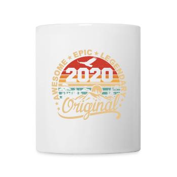 Original 2020 Retro 2020 Geburtstagsgeschenk 2020 - Tasse - Weiß - Vorne