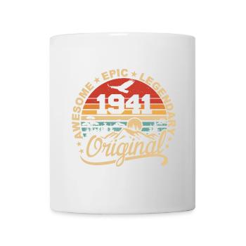 Original 1941 Geburtstagsgeschenk 1941 Retro 1941 - Tasse - Weiß - Vorne