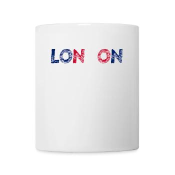 London Funny Gift Idea UK England - Mug - white - Front