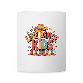 Line Dance Kids Kids Dancing Line Dance - Mug - white - Front