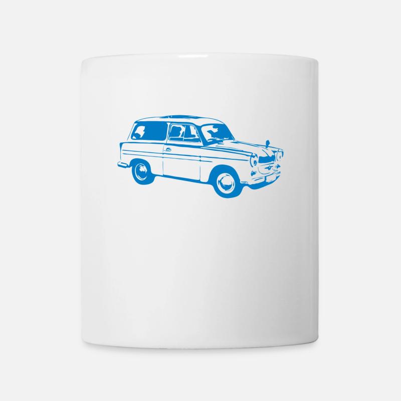 Trabant 600 500 Kombi Tra - Tasse - Weiß