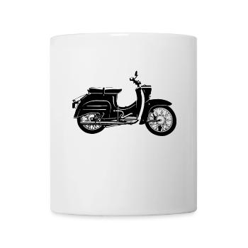 Simson Schwalbe KR51 - Tasse - Weiß - Vorne