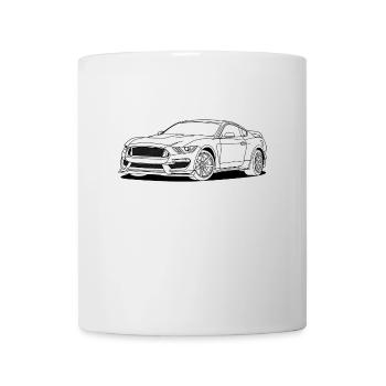 Cool Car White - Mug - white - Front