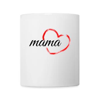 Mama Herz - Tasse - Weiß - Vorne