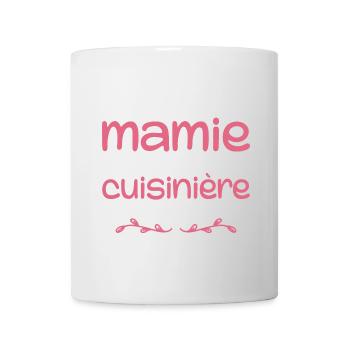 Zwei Titel Oma Köchin | Oma, Küche - Tasse - Weiß - Vorne