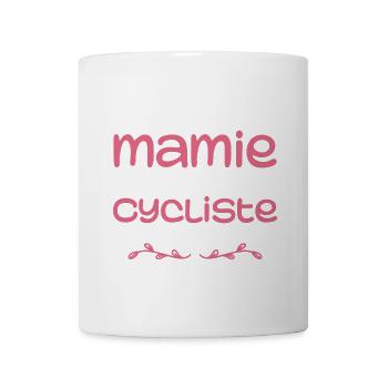 Zwei Titel Oma Radsportlerin | Oma | Fahrrad - Tasse - Weiß - Vorne