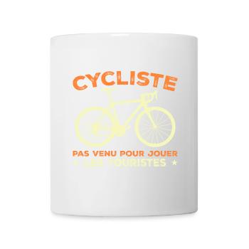 Radfahrer Geschenk Personalisierter Humor - Tasse - Weiß - Vorne