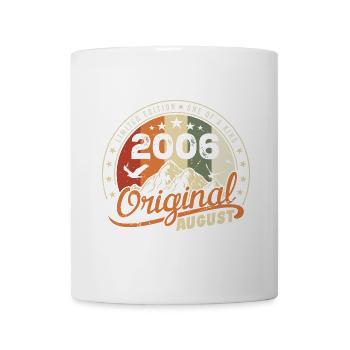 August 2006 Birthday Gift August 2006 Retro 2006 - Mug - white - Front