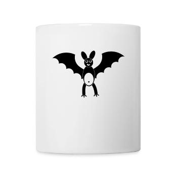 Drôle de chauve-souris - Mug blanc - blanc - Devant