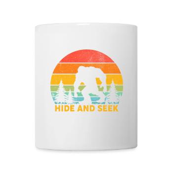 Hide and Seek World Champion Bigfoot Wanderer - Mug - white - Front