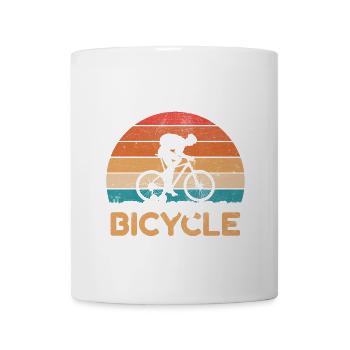 Never underestimate an old man on a bike - Mug - white - Front