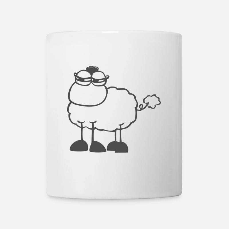 skeptischesSchaf - Tasse - Weiß
