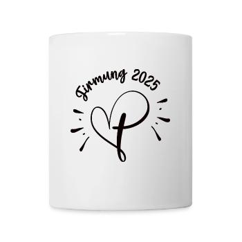 Firmung 2025 Firmungen Herz Kreuz Sakrament Kirche - Tasse - Weiß - Vorne