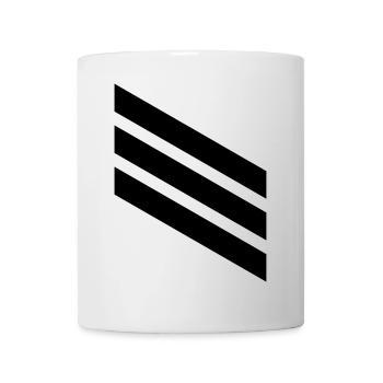 Hauptgefreiter Dienstgrad - Tasse - Weiß - Vorne