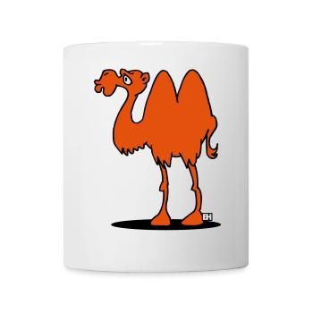 Chameau - Mug blanc - blanc - Devant