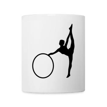 Gymnastique rythmique - Mug blanc - blanc - Devant