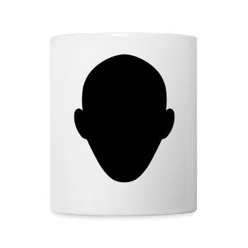 head - Mug - white - Front