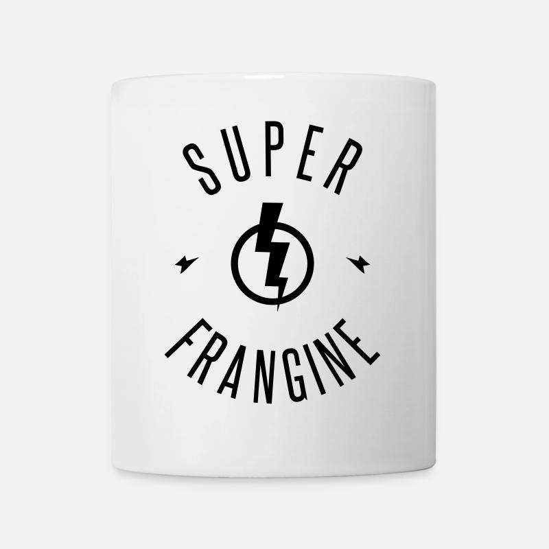SUPER FRANGINE - Mug blanc - blanc
