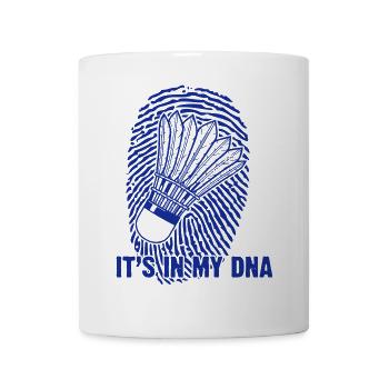 Badminton - It's in my DNA - Mug - white - Front