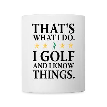 Ich do Golf - Mug - white - Front