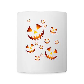 Les citrouilles - Mug blanc - blanc - Devant