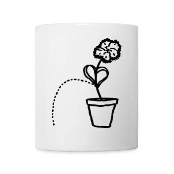 Pipinelke - Tasse - Weiß - Vorne