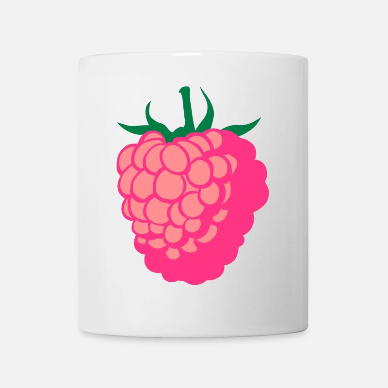 Framboise fruit - Mug blanc - blanc