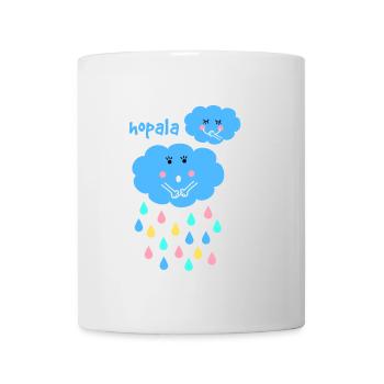Regenwolken - Tasse - Weiß - Vorne