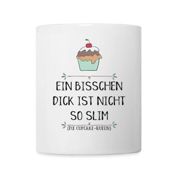 Cupcake - Tasse - Weiß - Vorne
