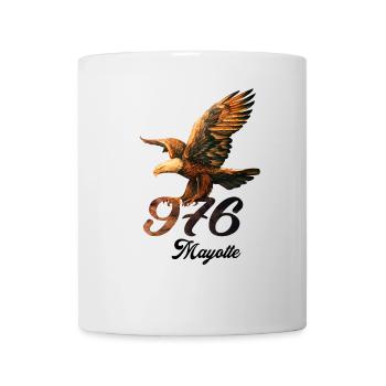 Mayotte 976 Aigle Organic Cotton Men's T-shirt - Mug - white - Front