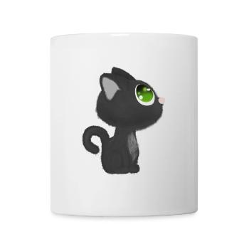 Katze - Tasse - Weiß - Vorne