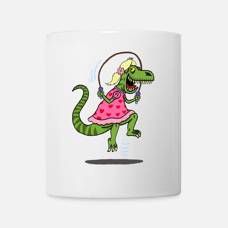 Tyrannosaurus cunning - Mug - white