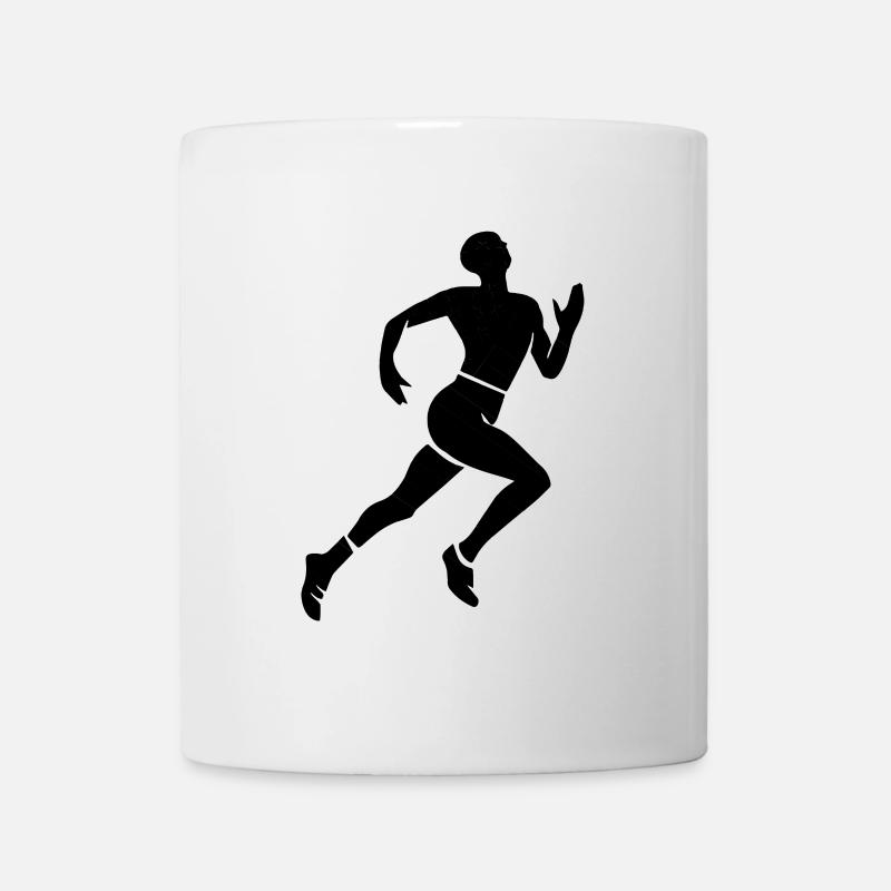 Leichtathletik - Tasse - Weiß