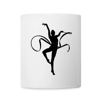 Rhythmic gymnastics - Mug - white - Front