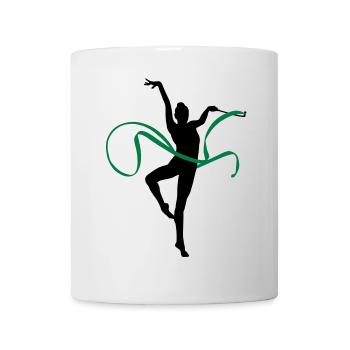 Rhythmic gymnastics - Mug - white - Front